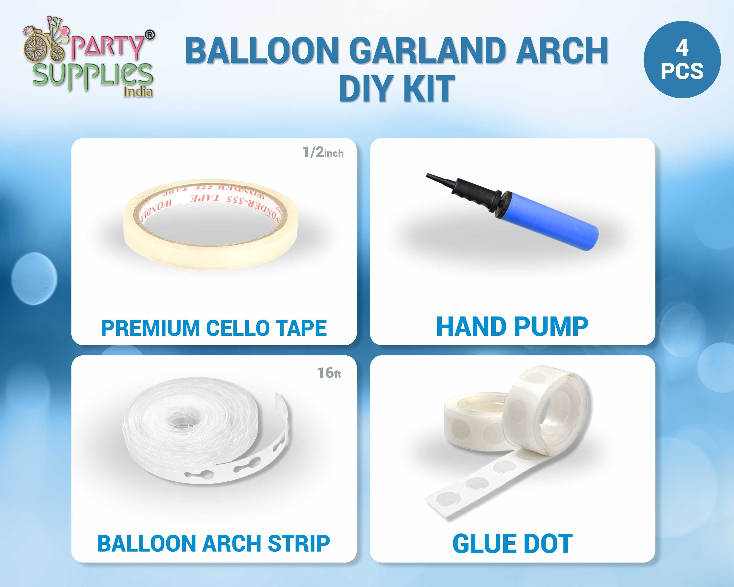 BALLOON GARLAND TUTORIAL - (BALLOON ARCH) Balloons garland strip 