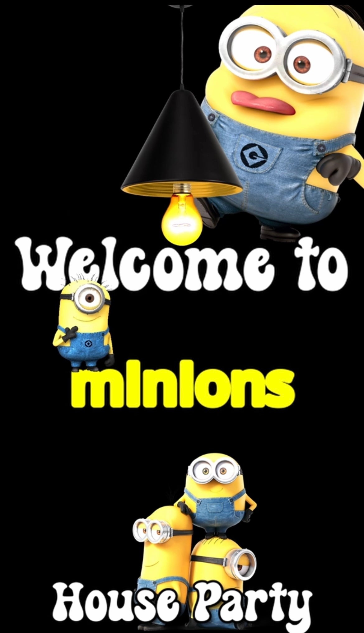 Minion Theme E-Video Invite