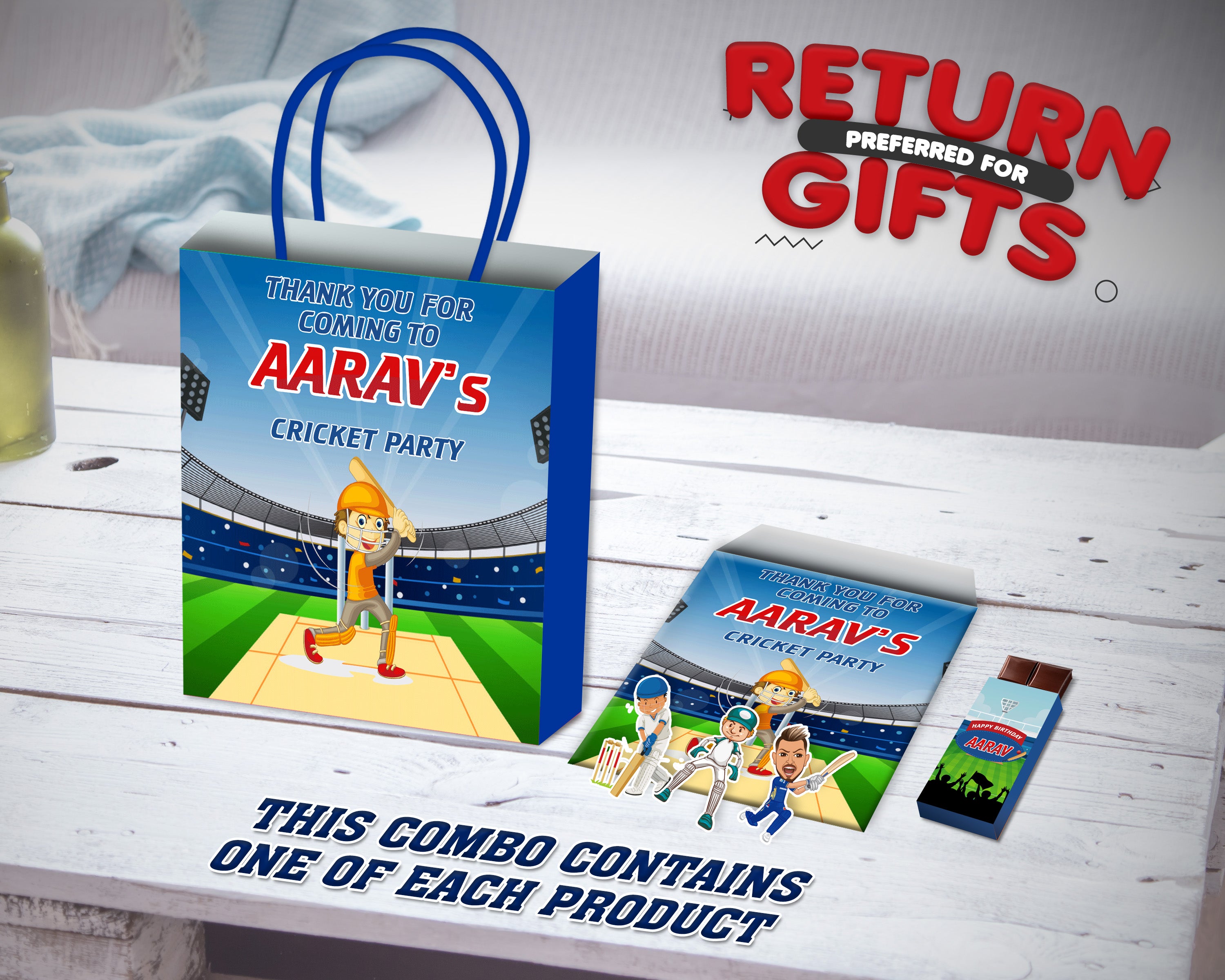PSI Cricket Theme Mini Magnetic Return Gift Pack | Return Gifts – Party  Supplies India