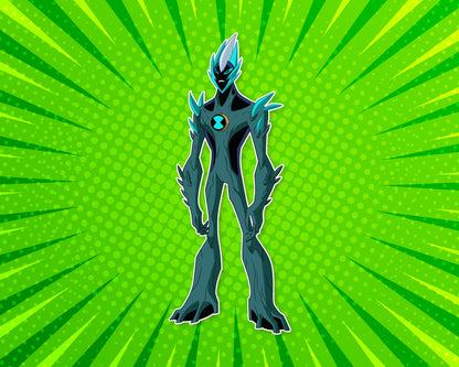 Ben 10 Theme Cutout BEN-14