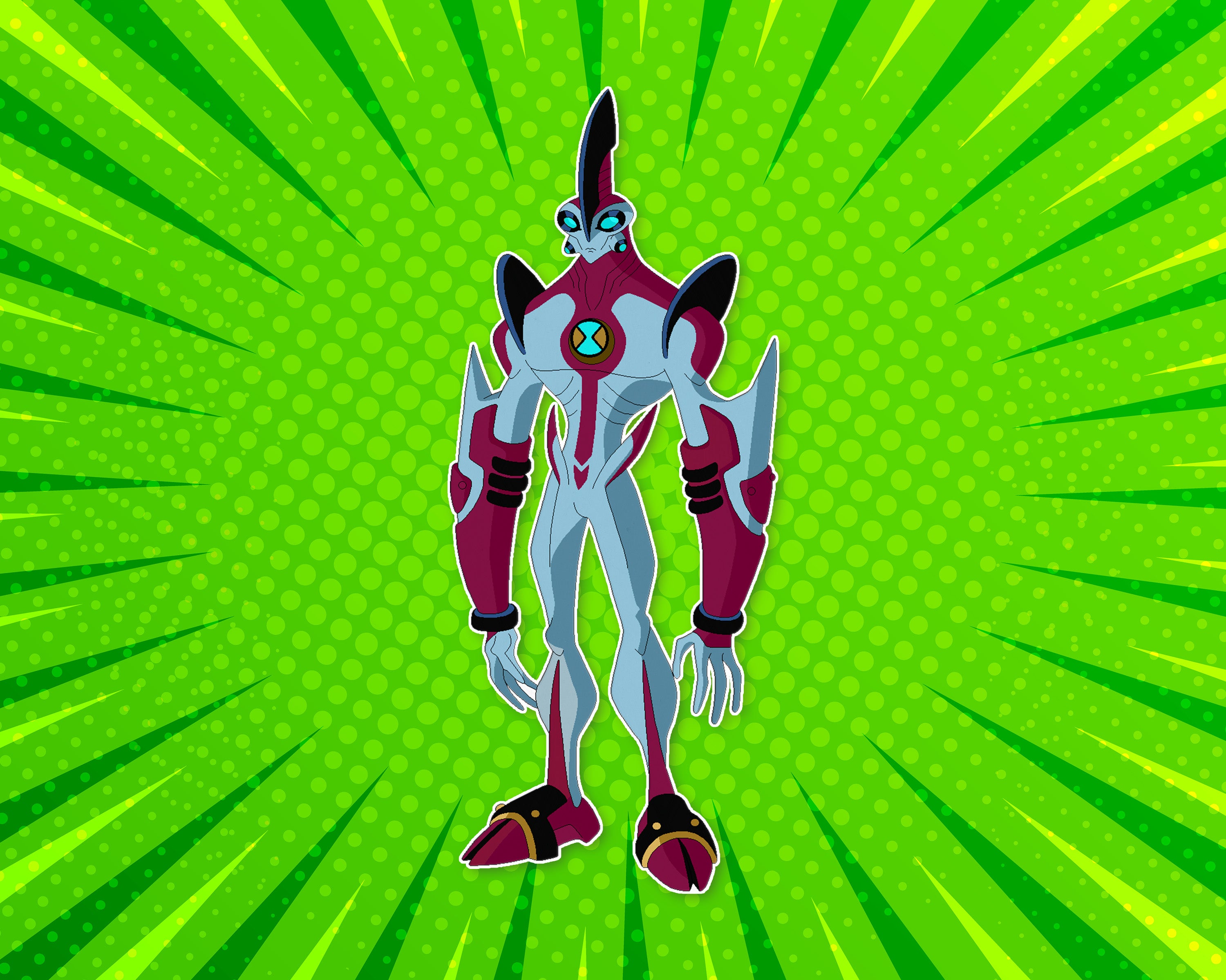 Ben 10 Theme Cutout BEN-11