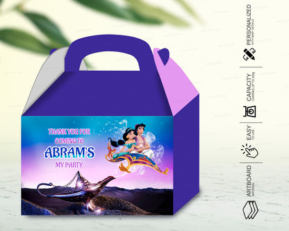 Aladdin Theme Goodie Return Gift Boxes