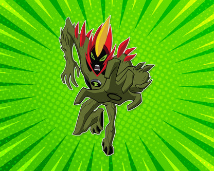 Ben 10 Theme Cutout BEN-10