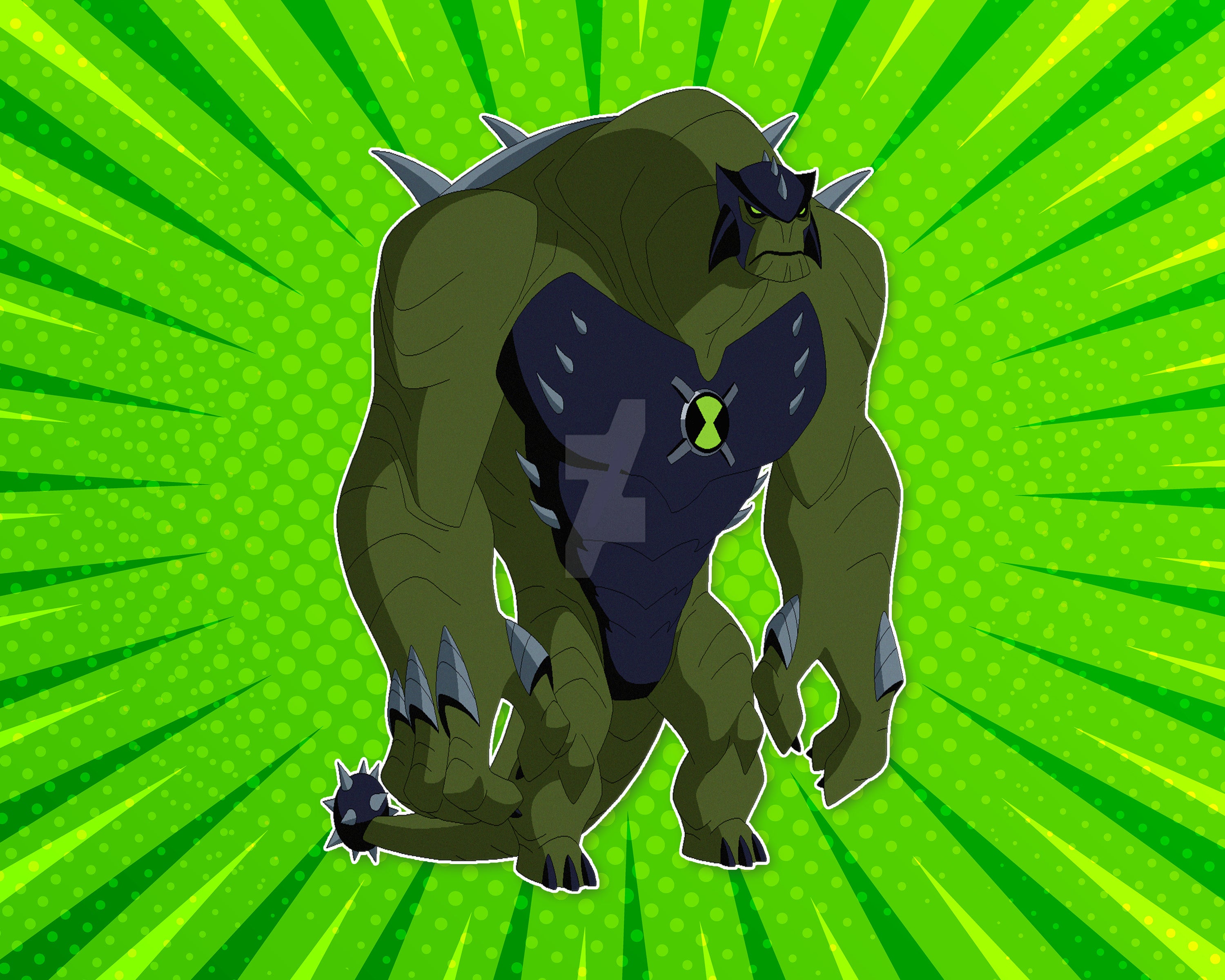 Ben 10 Theme Cutout BEN-08