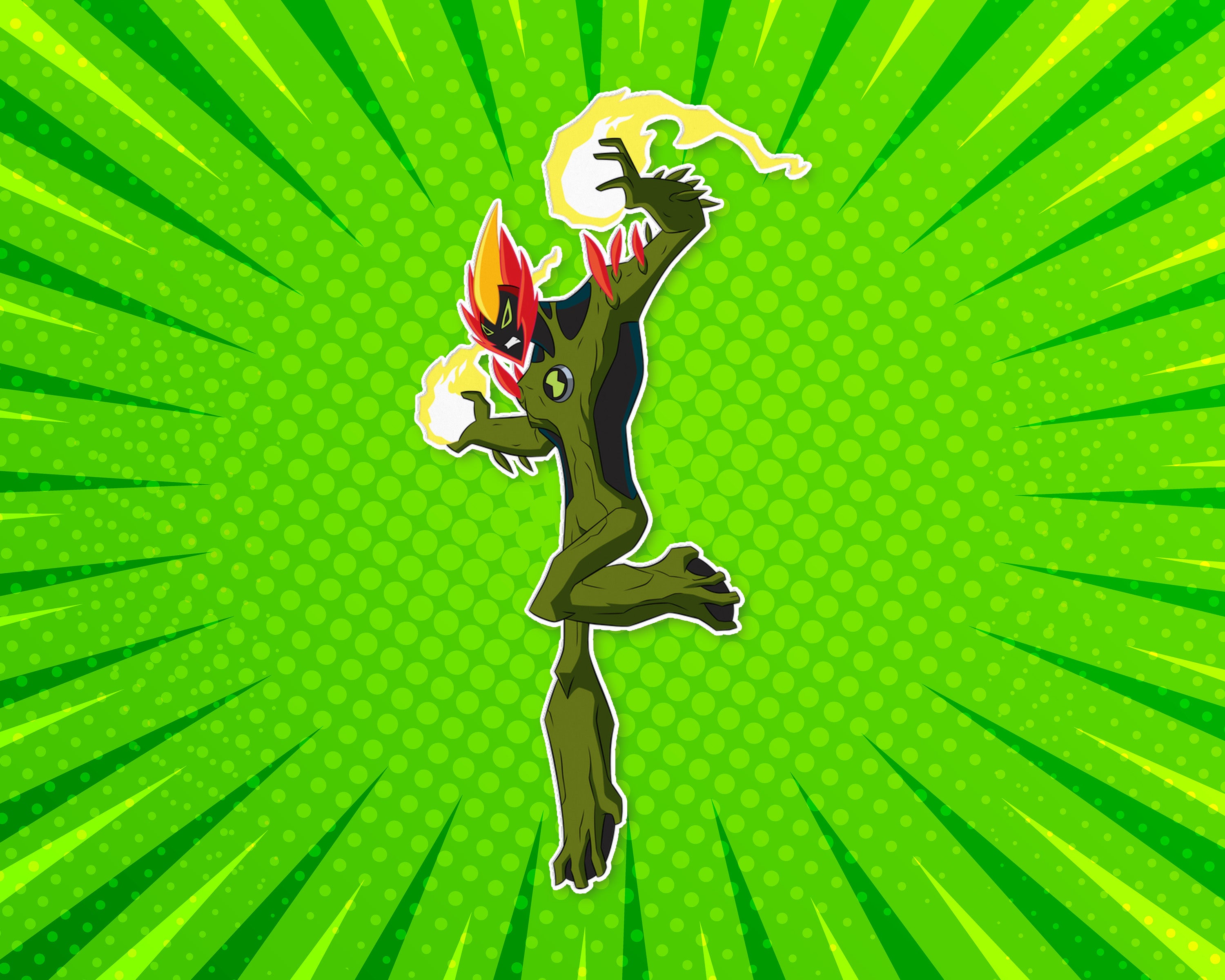 Ben 10 Theme Cutout BEN-07