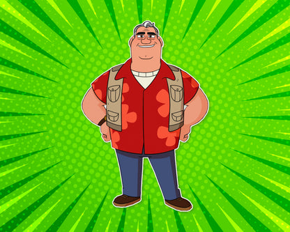 Ben 10 Theme Cutout BEN-04