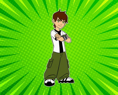 Ben 10 Theme Cutout BEN-05