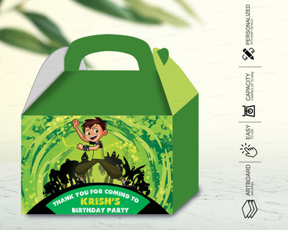 Ben 10 Theme Goodie Return Gift Boxes