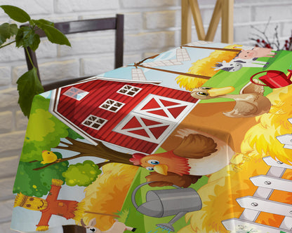 Farm Theme Cake Tablecover