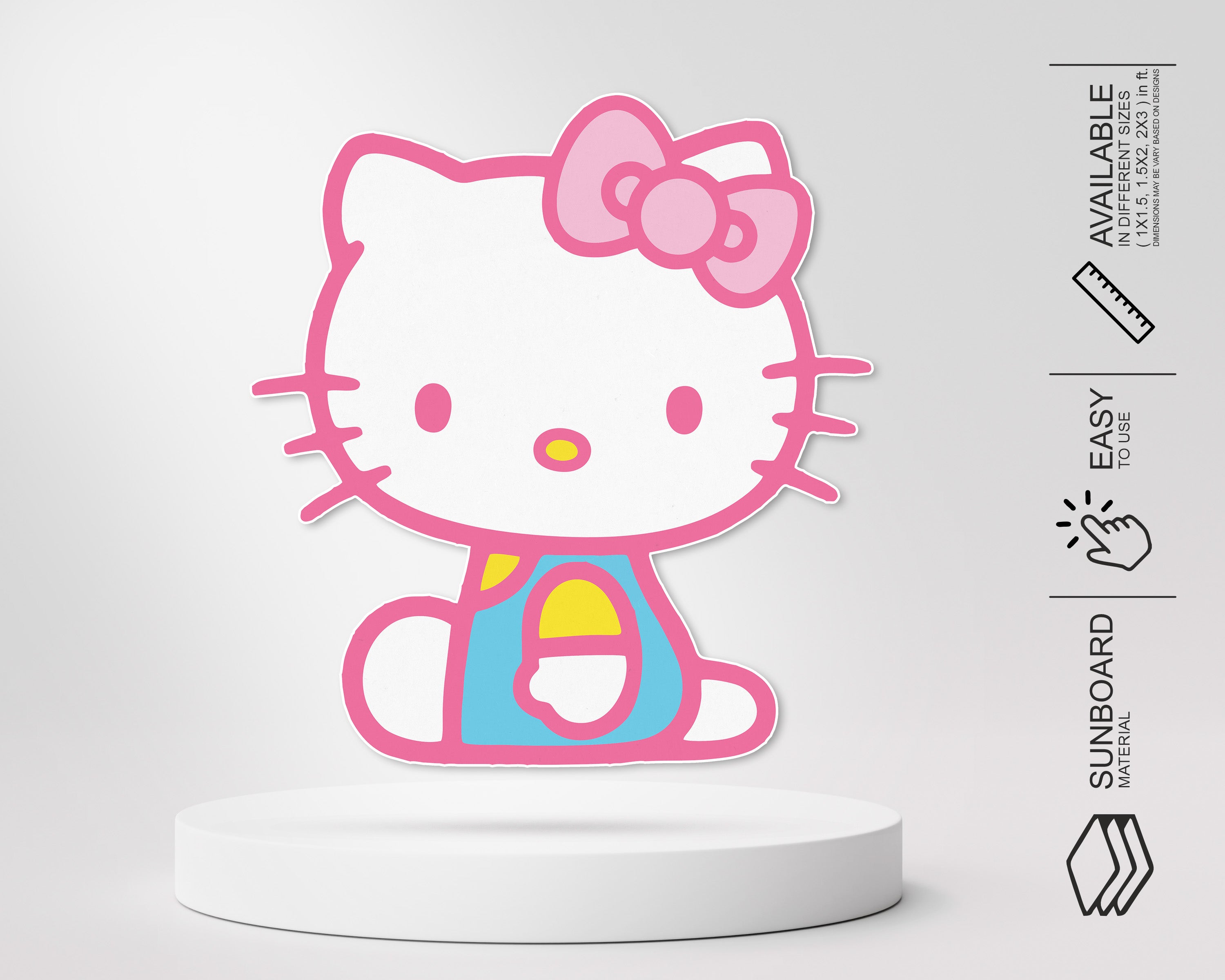 Hello Kitty Theme Cutout HKT-07