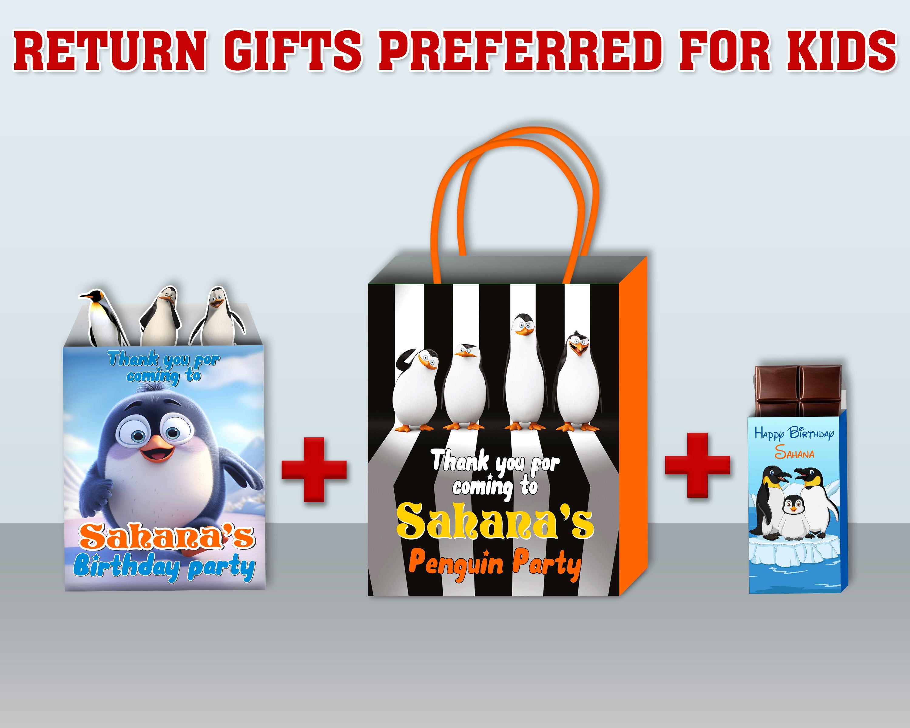 Penguin Theme Return Gift Combo