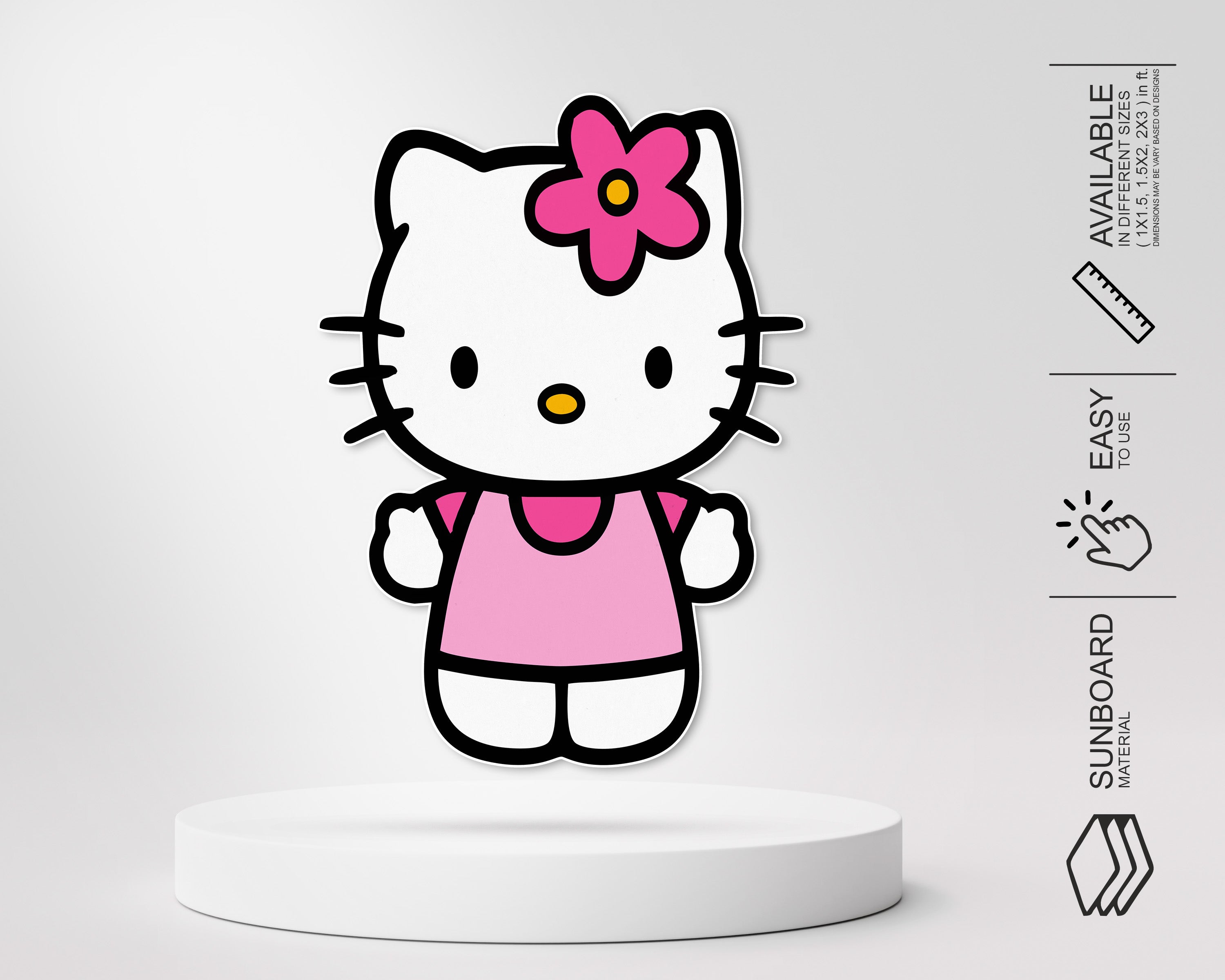 Hello Kitty Theme Cutout HKT-08