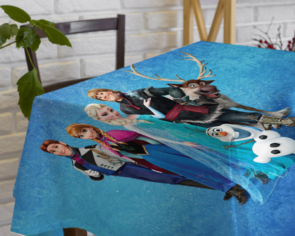 Frozen Theme Cake Tablecover