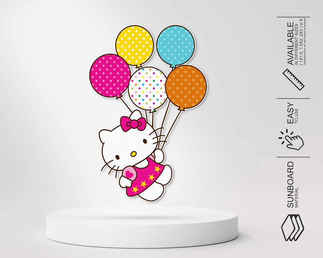 Hello Kitty Theme Cutout HKT-10