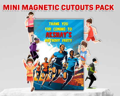 Marathon Theme Mini Magnetic Return Gift Pack