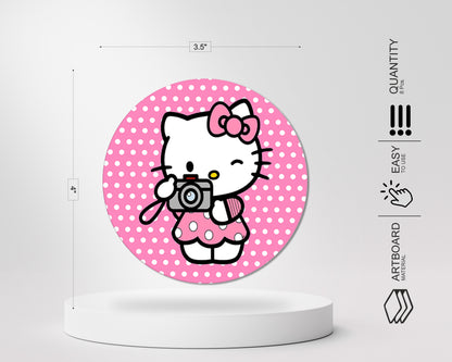 Hello Kitty Theme Swirls