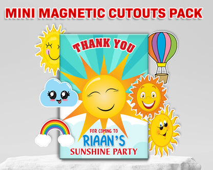 Sunshine Boy Theme Mini Magnetic Return Gift Pack