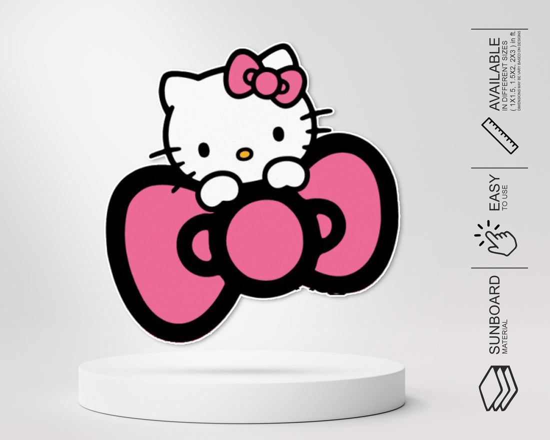 Hello Kitty Theme Cutout HKT-03