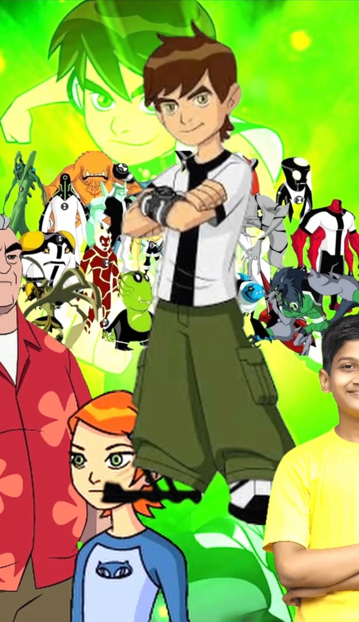 Ben 10 Theme E-Video Invite