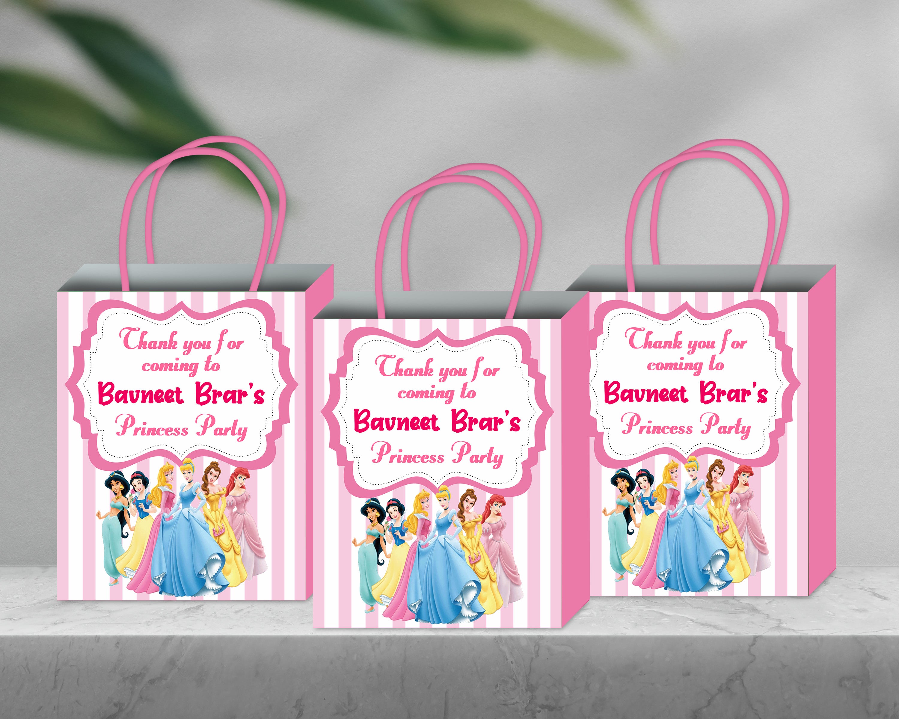Birthday Gift Bags for return gifts|Colorful Cartoon Print