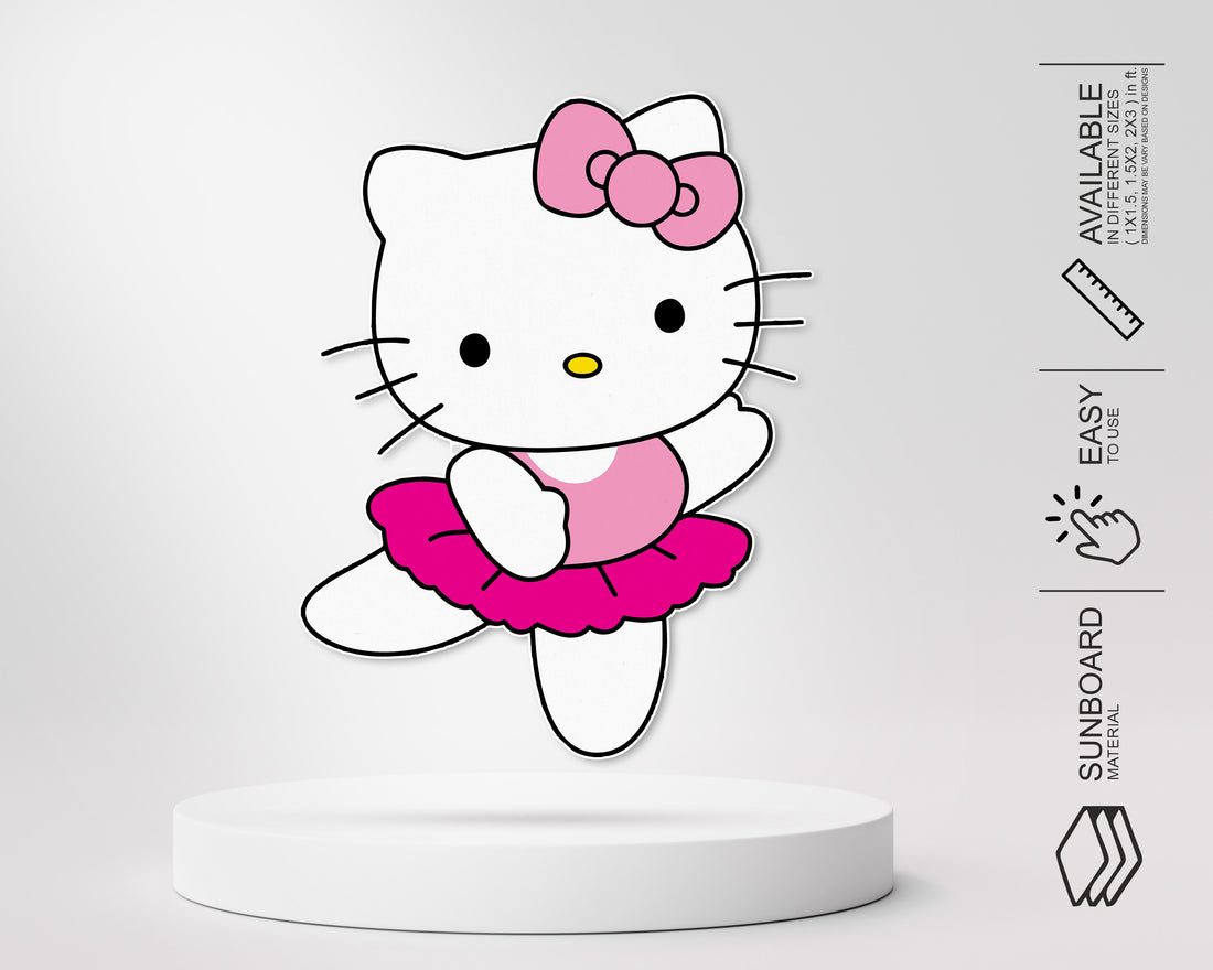 Hello Kitty Theme Cutout HKT-04