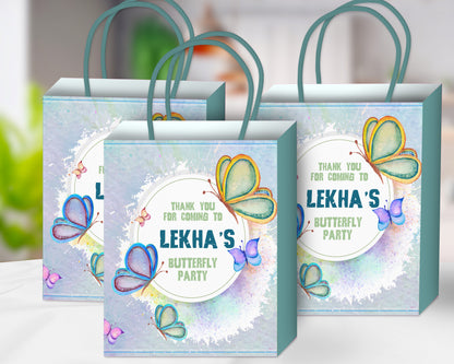 Butterfly Theme Return Gift Bag