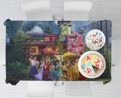 Encanto Theme Cake Tablecover