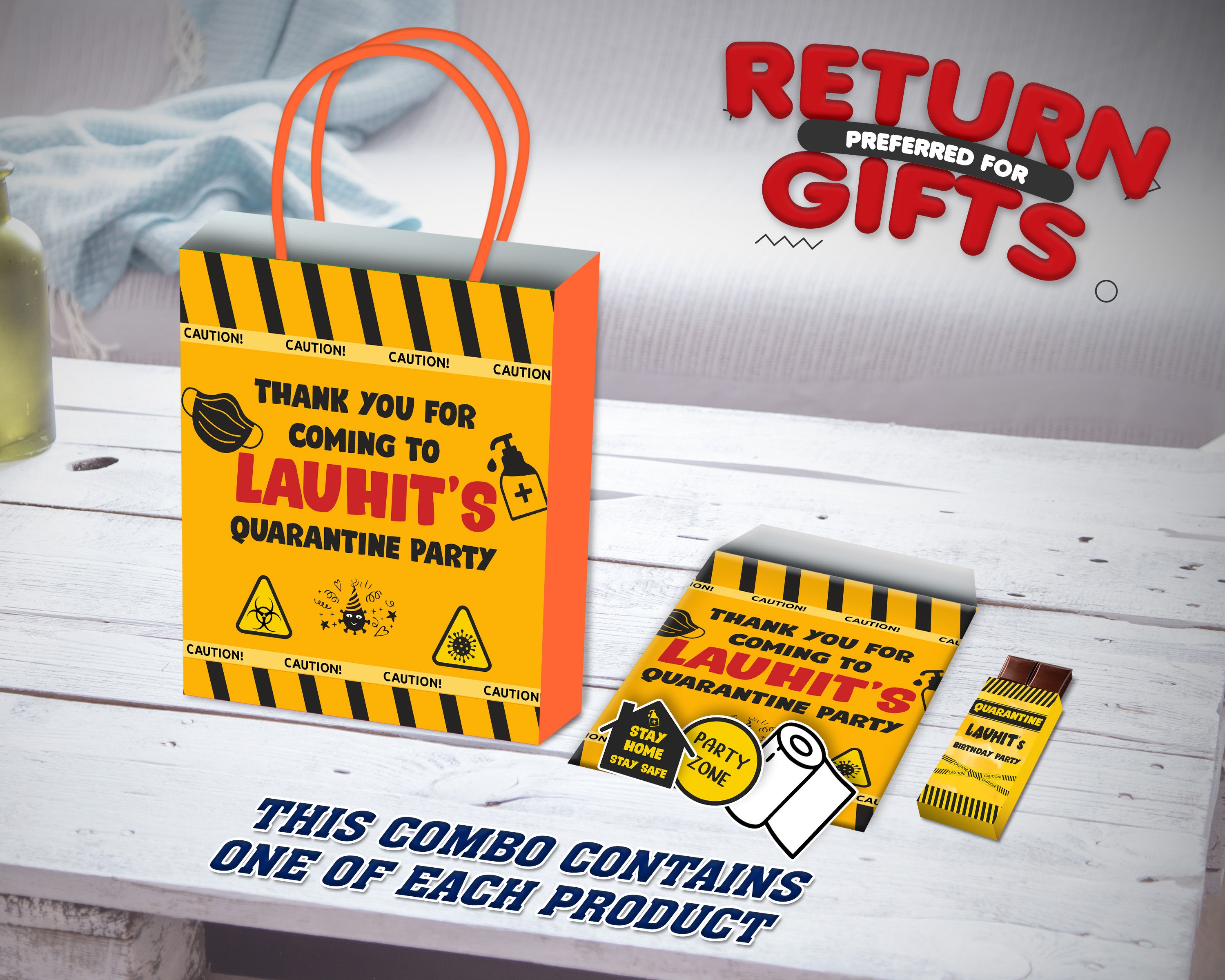 Quarantine Theme Return Gift Combo