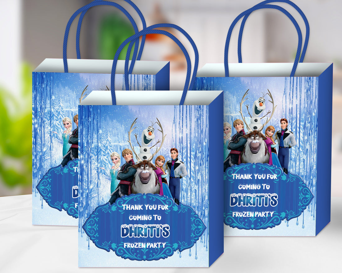 Frozen Theme Return Gift Bag