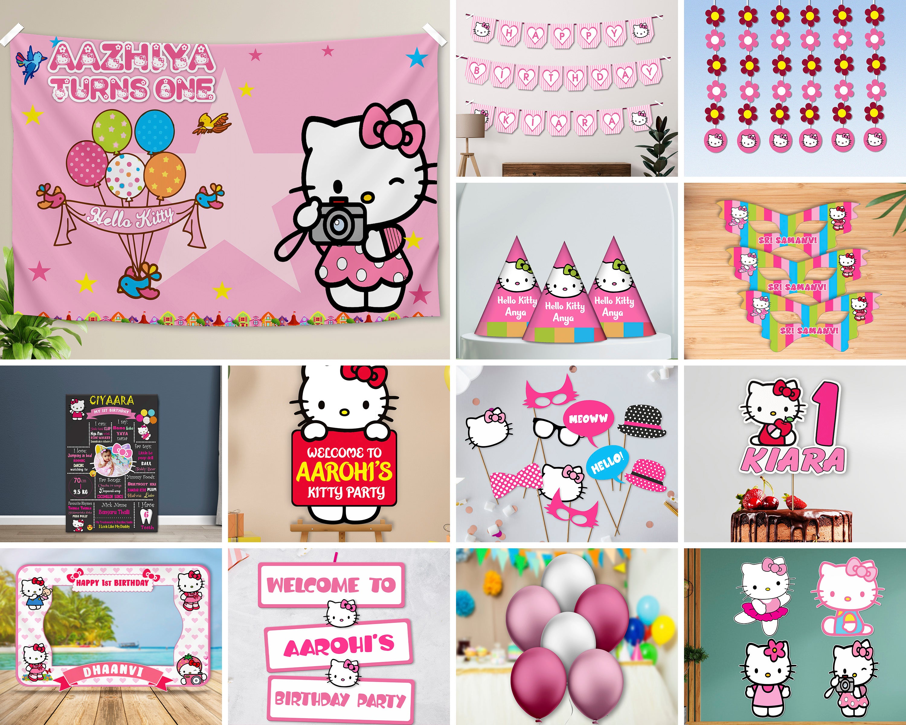 Hello Kitty Theme Classic Kit