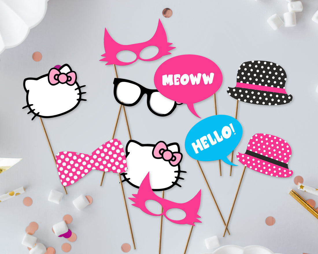 Hello Kitty Theme Props