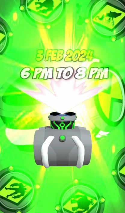 Ben 10 Theme E-Video Invite