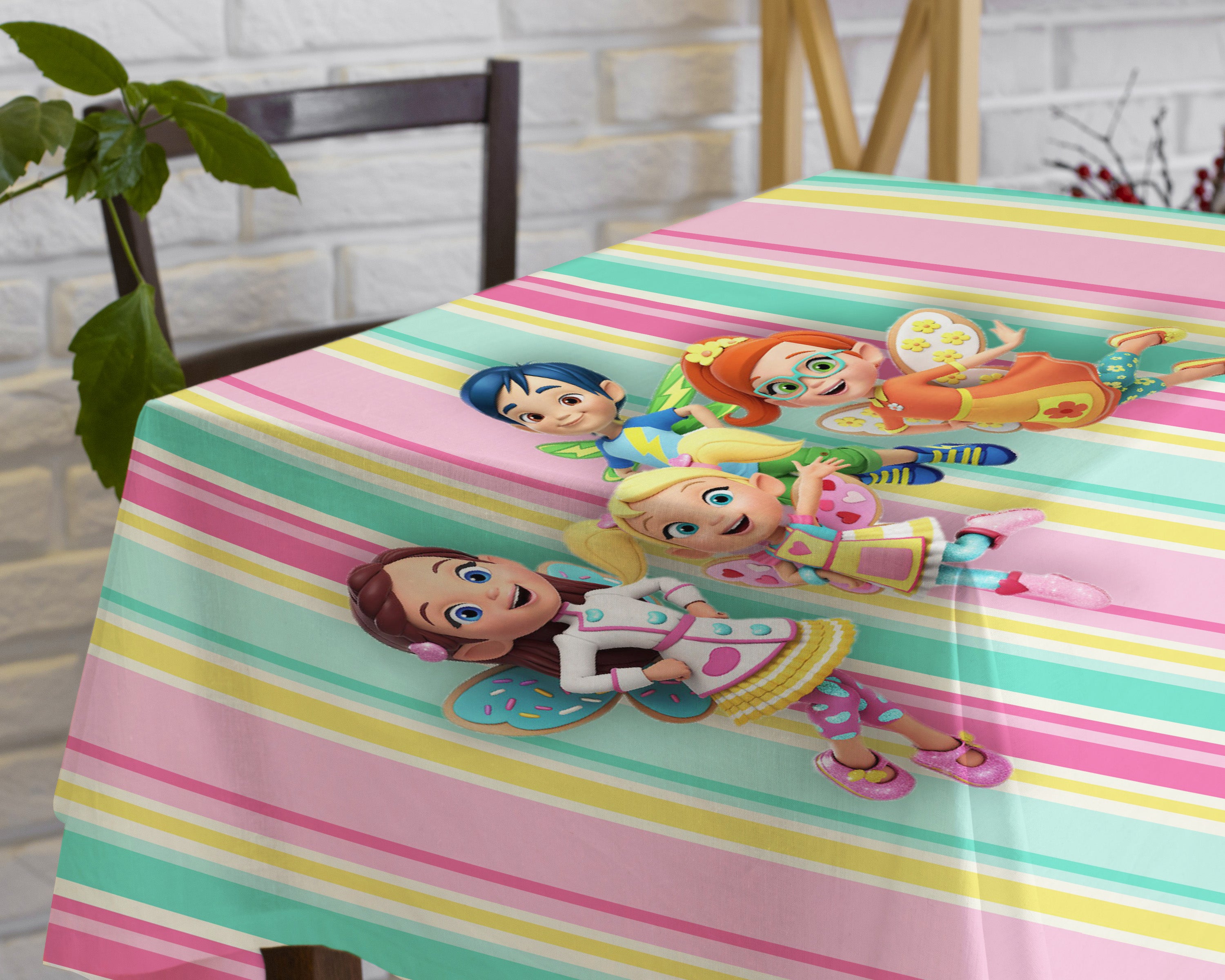 Butter Beans Theme Cake Tablecover