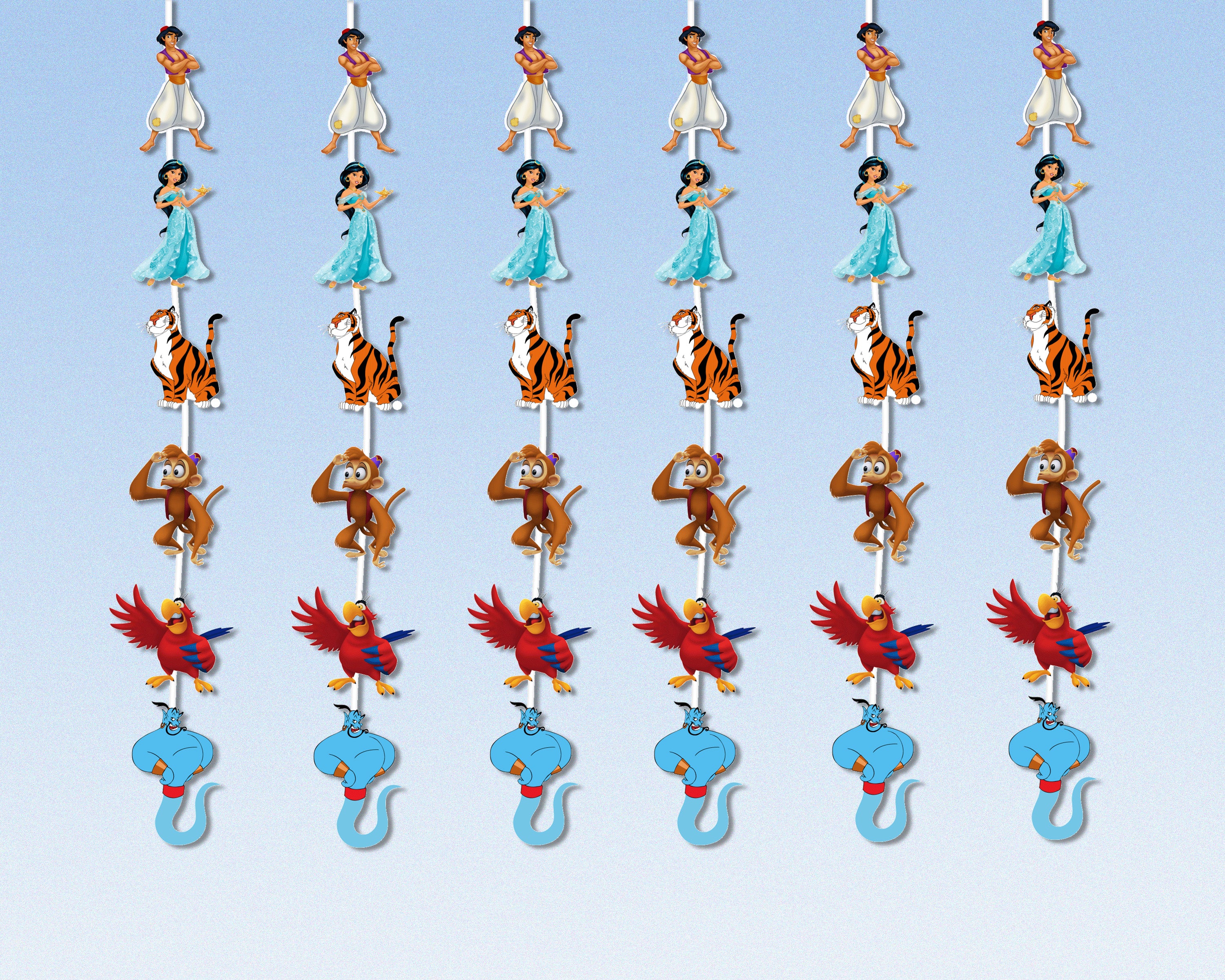 Aladdin Theme Character Dangler