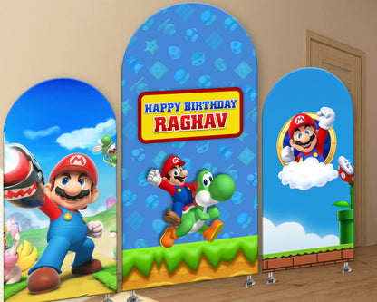 Super Mario Theme Arch Backdrop