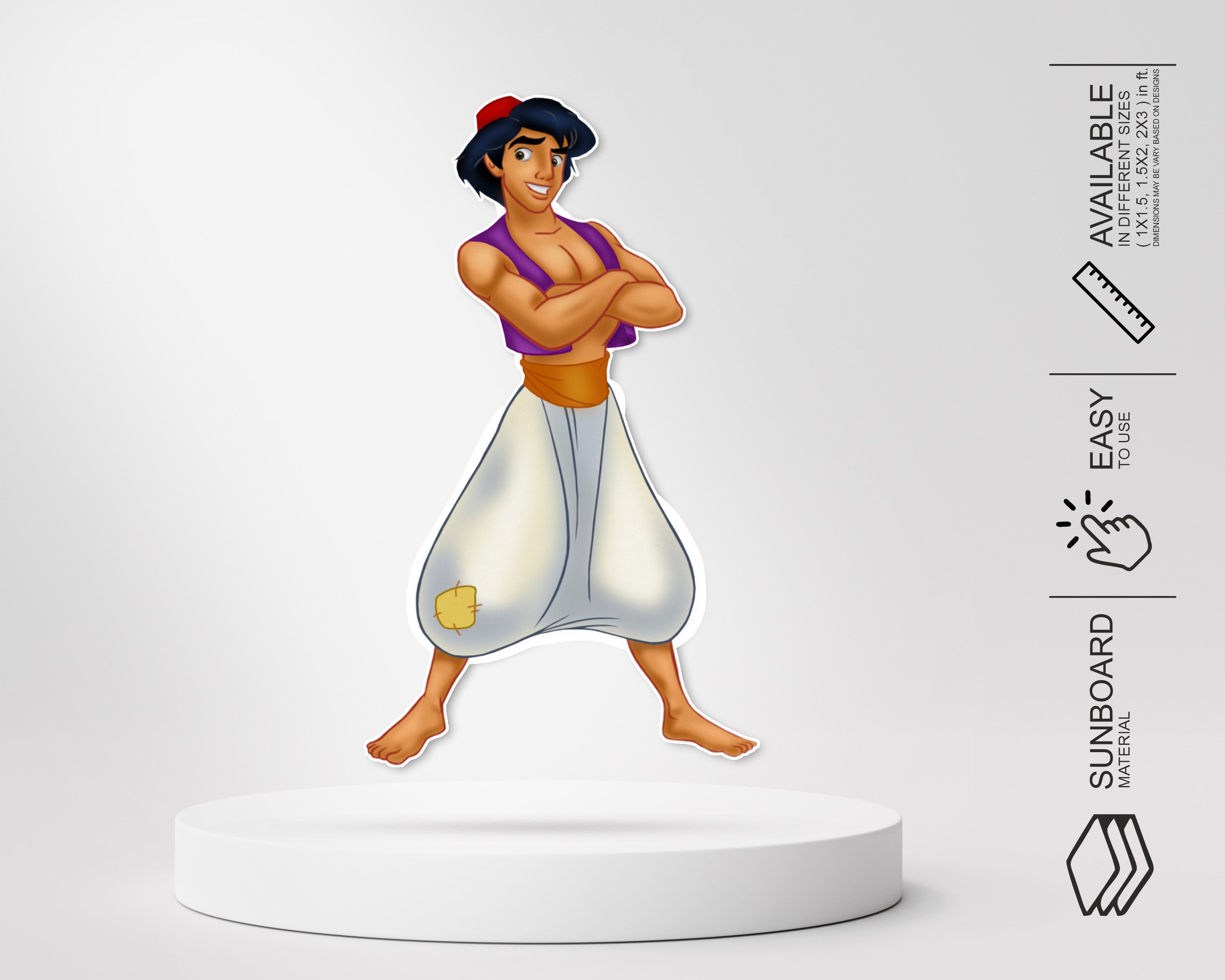 Aladdin Theme Cutout ALD-04