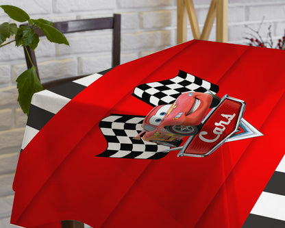 Car Theme Cake Tablecover