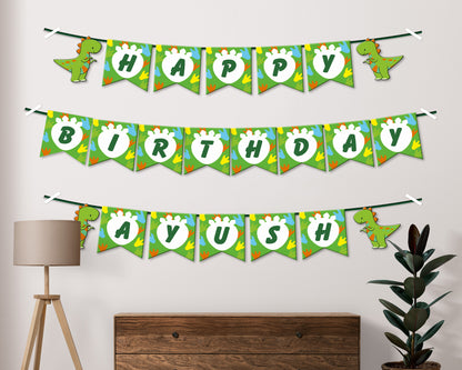 Dinosaur Theme Personalized Hanging