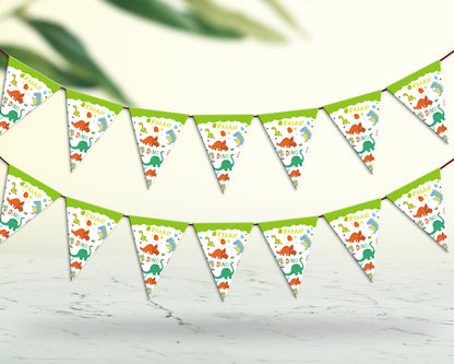 Dinosaur Theme Flag type Hanging