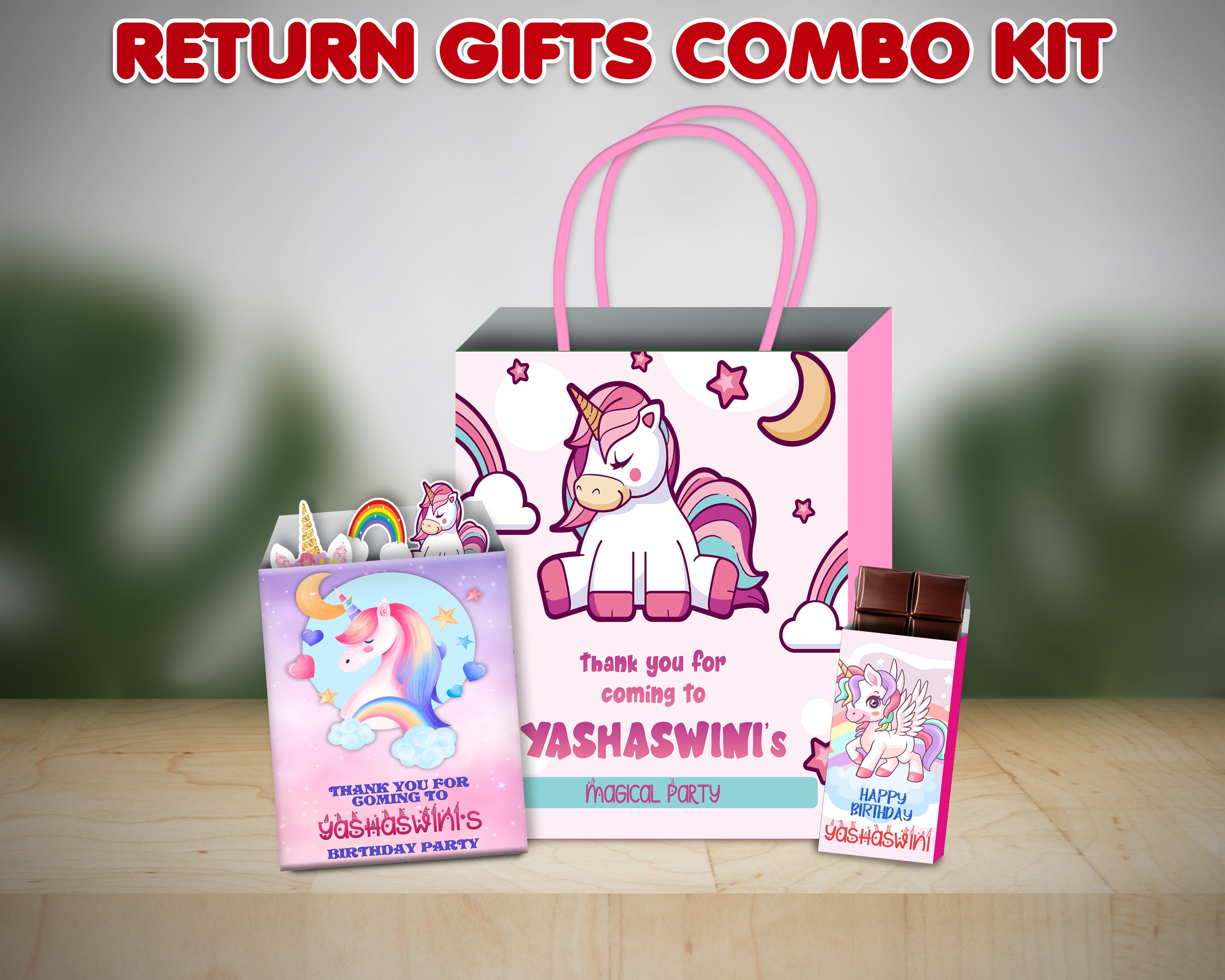 Stationery Gift Pack Kids Birthday Return Gift Unicorn Diary, Pouch, Key  chain, Ring at Rs 155/piece | Birthday Gift Hamper in Delhi | ID:  25470724297