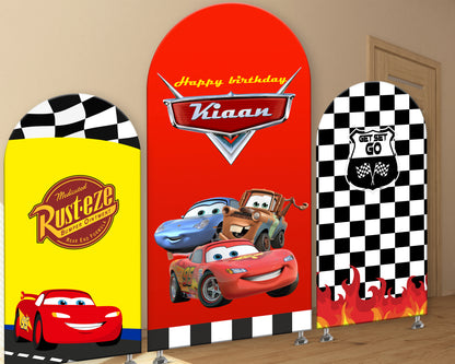 Car Theme Arch Backdrop