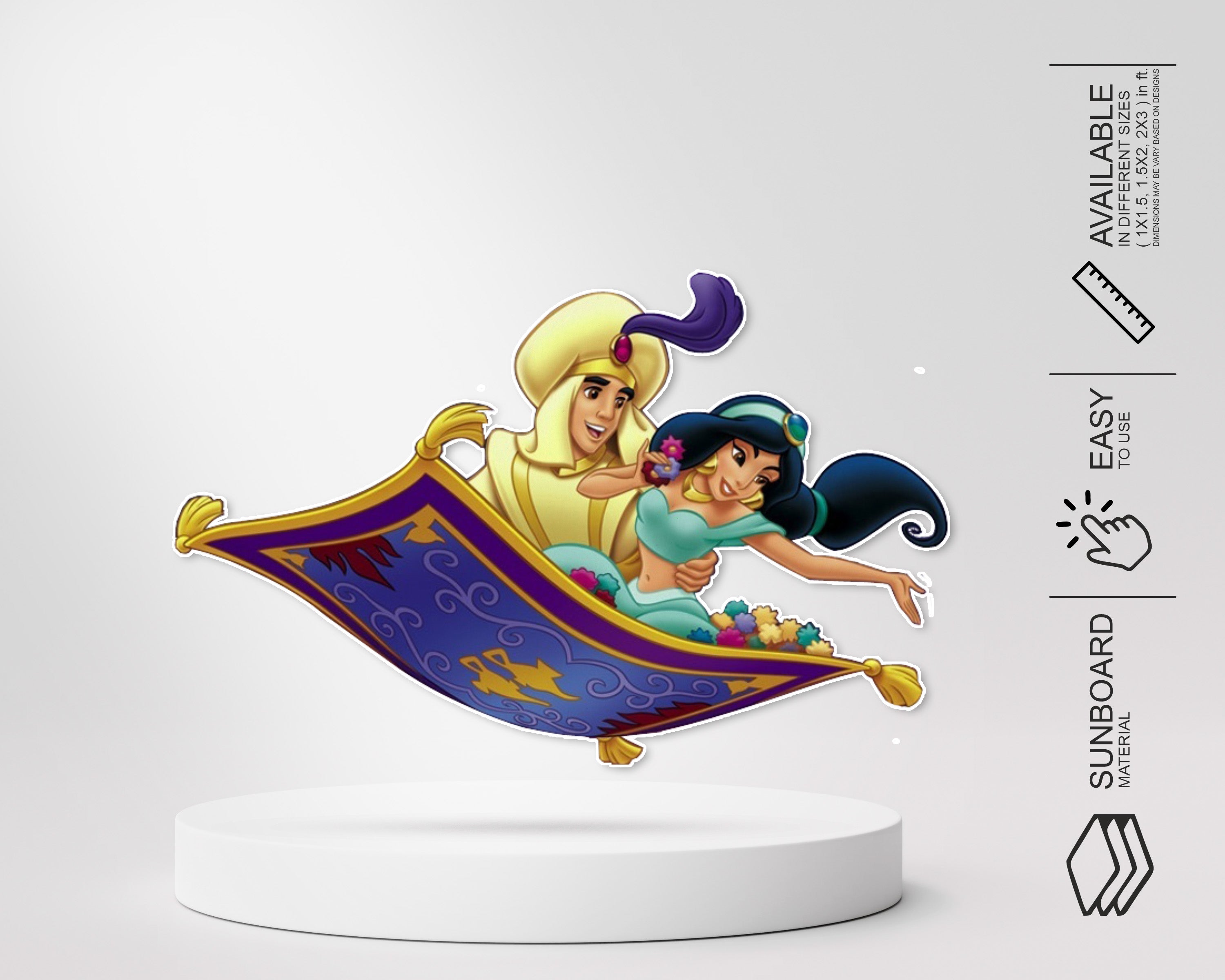 Aladdin Theme Cutout ALD-02