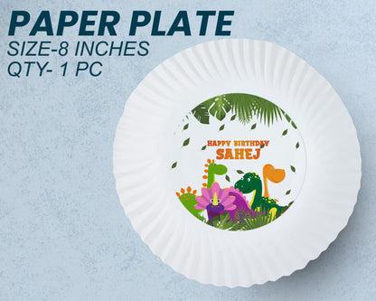 Dinosaur Theme Party Cups and Plates Combo