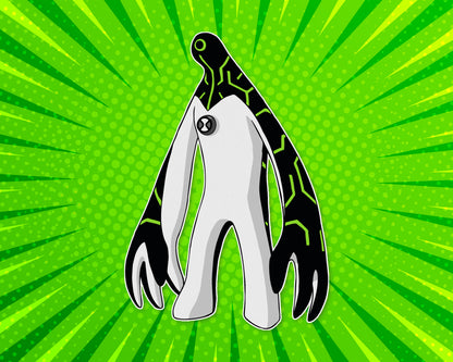 Ben 10 Theme Cutout BEN-30