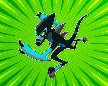 Ben 10 Theme Cutout BEN-32