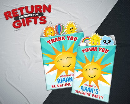 Sunshine Boy Theme Mini Magnetic Return Gift Pack