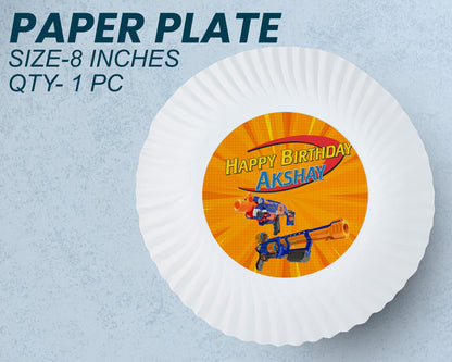 Nerf Theme Party Cups and Plates Combo