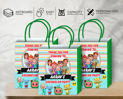 Coco Melon Theme Boy Return Gift Bag