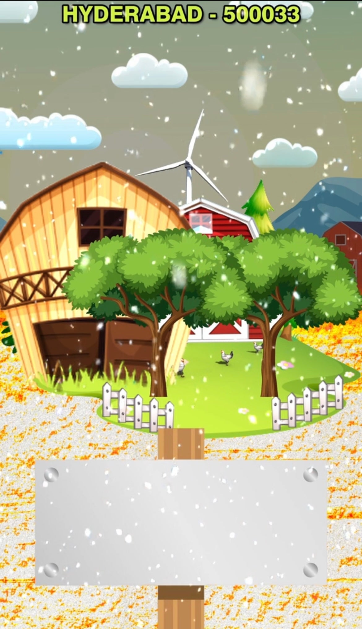 Farm Theme E-Video Invite