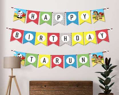 Farm Theme Personalized Hanging